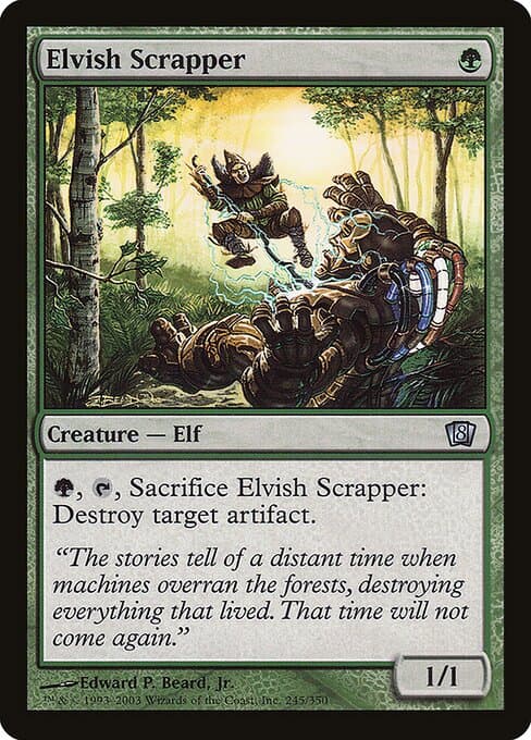 Elvish Scrapper from Eighth Edition (Uncommon)