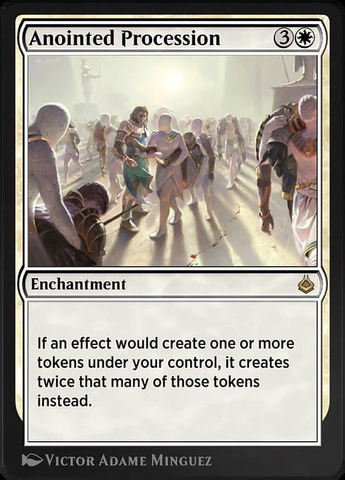 Anointed Procession from Amonkhet Remastered (Rare)