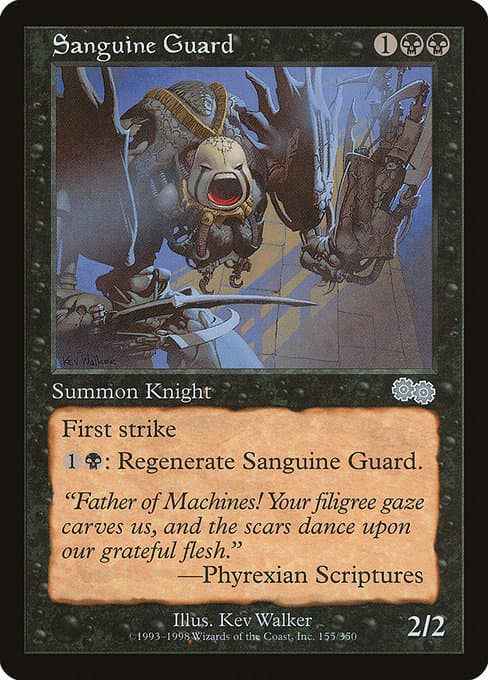 Sanguine Guard from Urza's Saga (Uncommon)