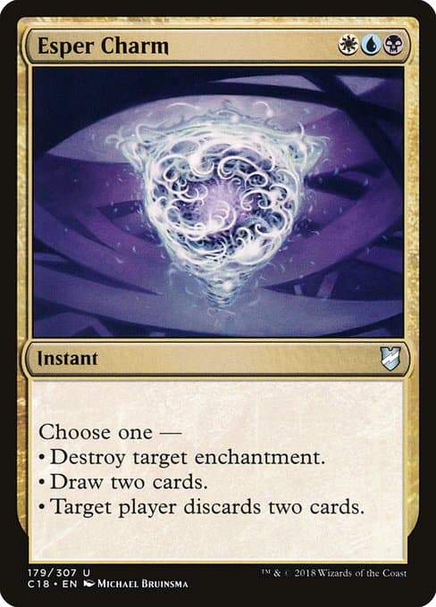 Esper Charm from Commander 2018 (Uncommon)