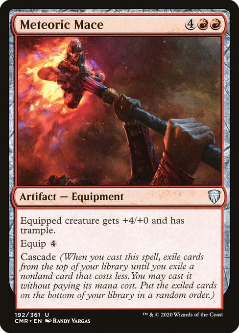 Meteoric Mace from Commander Legends (Uncommon)