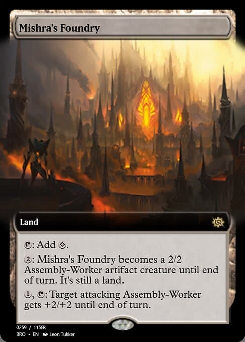 Mishra's Foundry from Magic Online Promos (Rare)