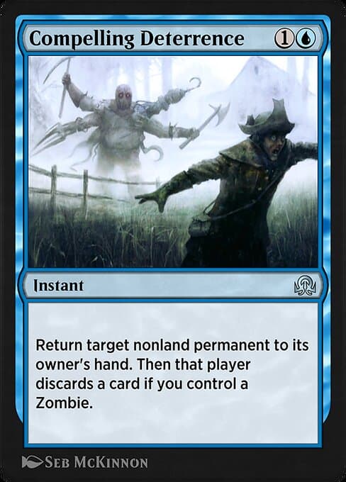 Compelling Deterrence from Shadows over Innistrad Remastered (Uncommon)