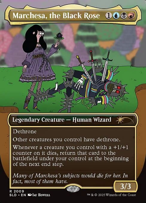 Marchesa, the Black Rose from Secret Lair Drop (Rare)