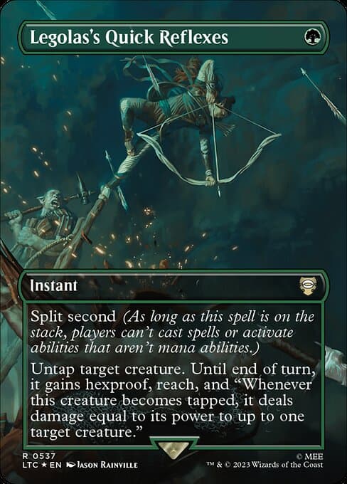 Legolas's Quick Reflexes from Tales of Middle-earth Commander (Rare)