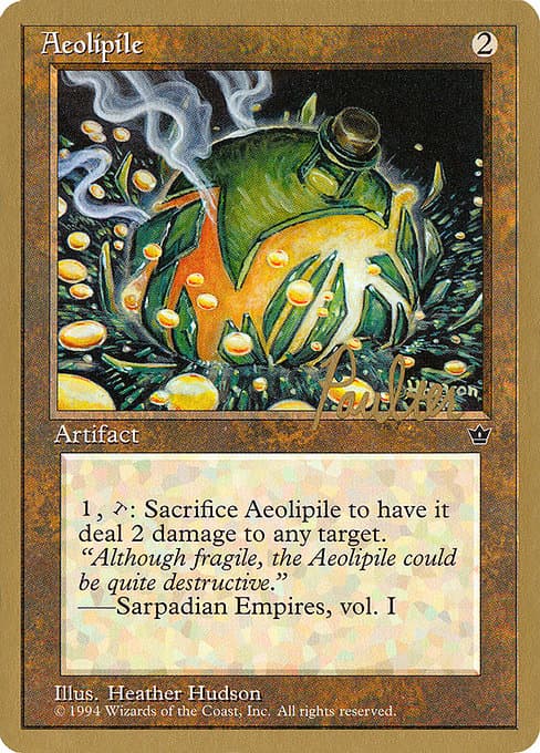Aeolipile from Pro Tour Collector Set (Rare)