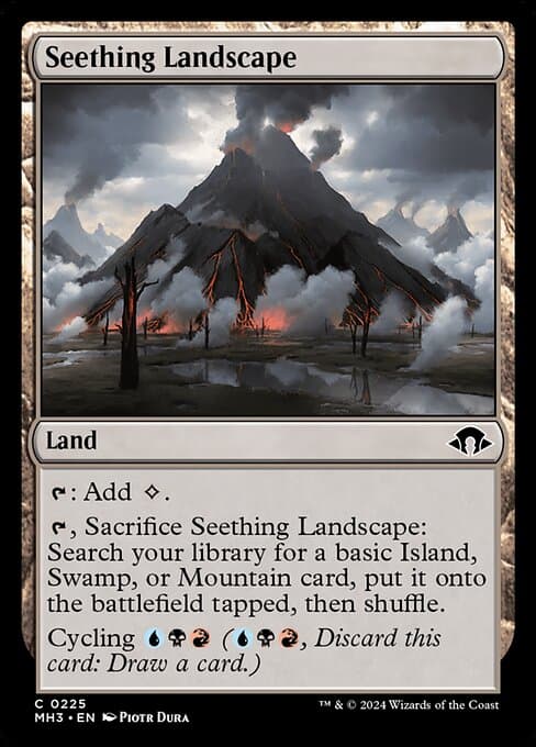Seething Landscape from Modern Horizons 3 (Common)
