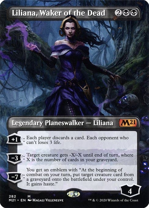 Liliana, Waker of the Dead from Core Set 2021 (Mythic)