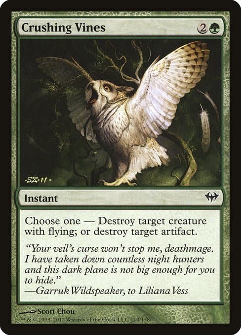 Crushing Vines from Dark Ascension (Common)