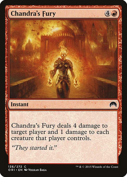 Chandra's Fury (Common)