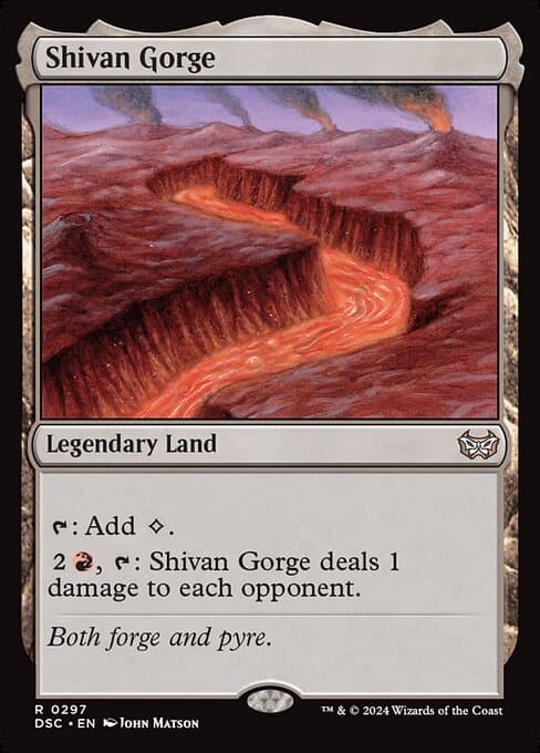 Shivan Gorge (Rare)