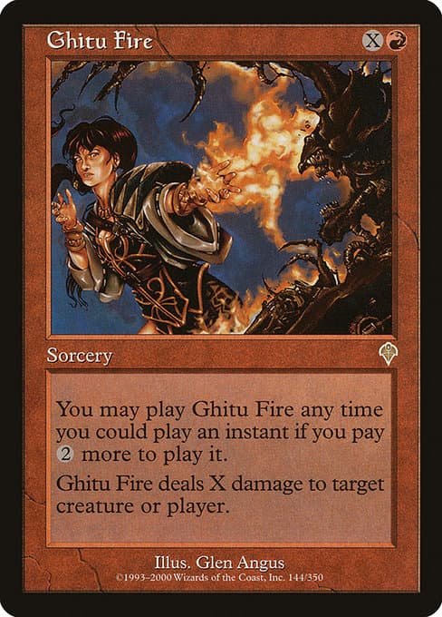 Ghitu Fire (Rare)
