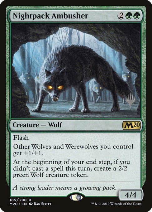 Nightpack Ambusher from Core Set 2020 Promos (Rare)