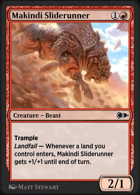 Makindi Sliderunner from Pioneer Masters (Common)