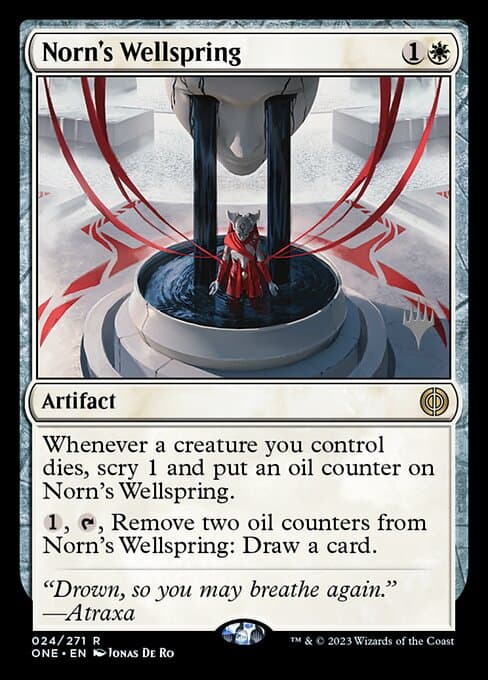 Norn's Wellspring from Phyrexia: All Will Be One Promos (Rare)
