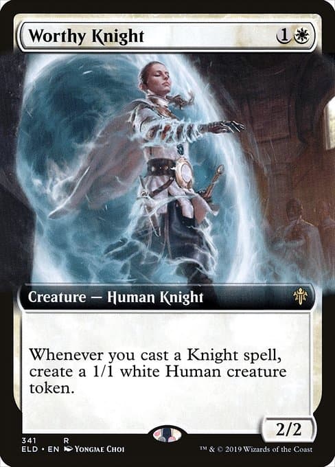 Worthy Knight from Throne of Eldraine (Rare)