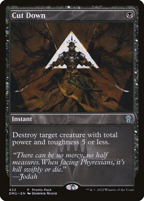 Cut Down from Dominaria United (Uncommon)
