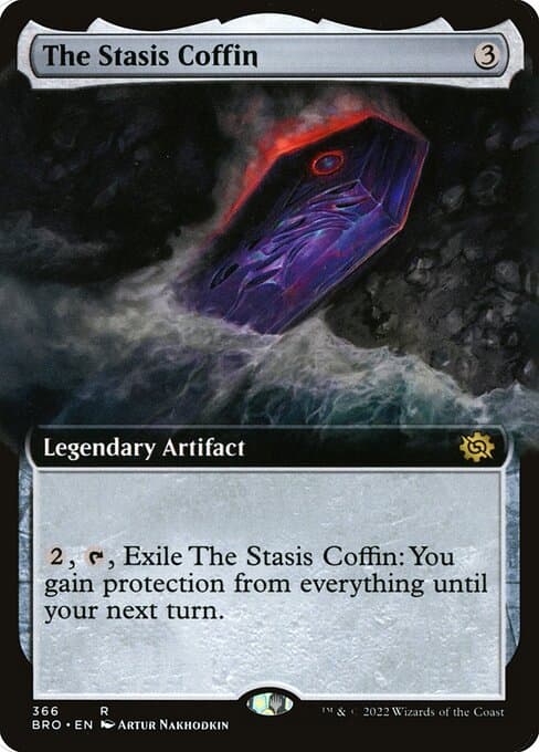 The Stasis Coffin from The Brothers' War (Rare)