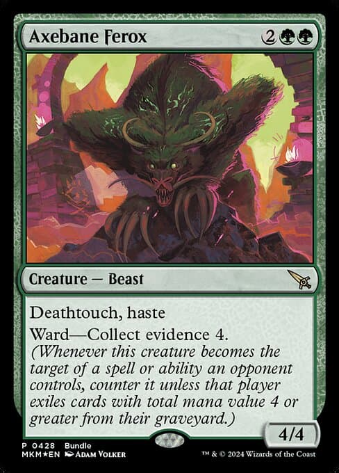 Axebane Ferox from Murders at Karlov Manor (Rare)