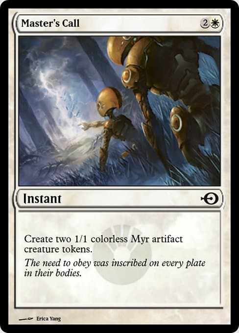 Master's Call from Magic Online Promos (Common)