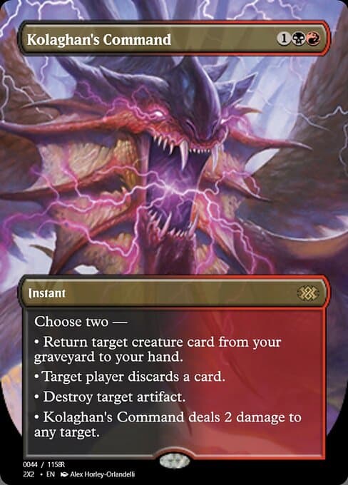 Kolaghan's Command from Magic Online Promos (Rare)