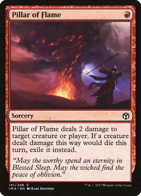Pillar of Flame from Iconic Masters (Common)