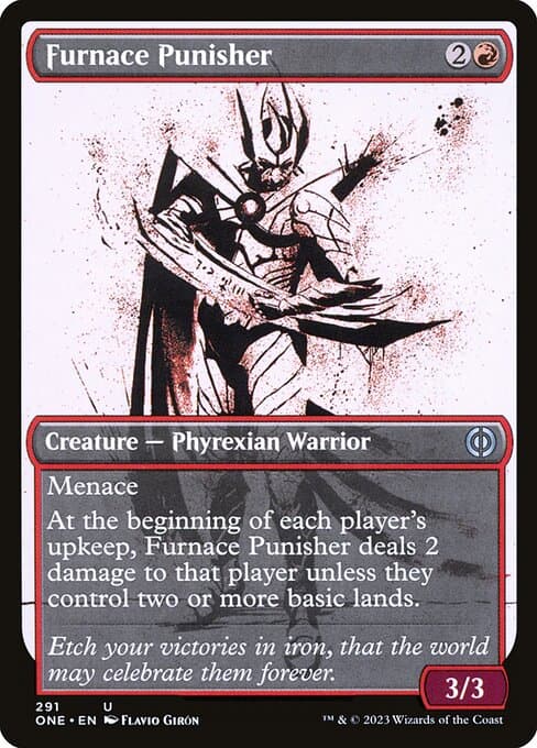 Furnace Punisher from Phyrexia: All Will Be One (Uncommon)