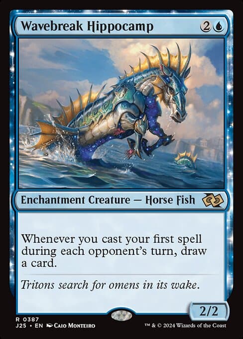 Wavebreak Hippocamp from Foundations Jumpstart (Rare)
