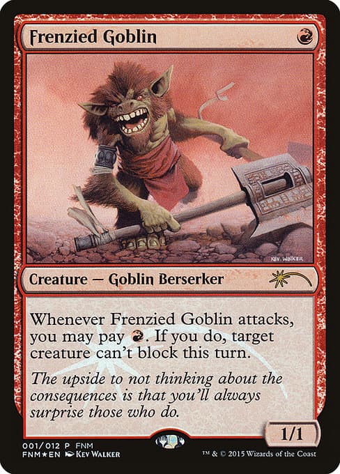 Frenzied Goblin (Rare)