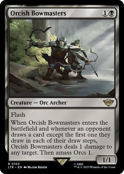 Orcish Bowmasters from The Lord of the Rings: Tales of Middle-earth (Rare)