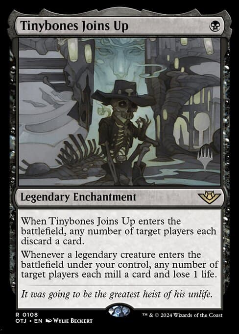 Tinybones Joins Up from Outlaws of Thunder Junction Promos (Rare)