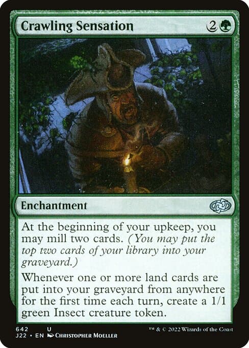 Crawling Sensation from Jumpstart 2022 (Uncommon)