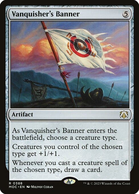 Vanquisher's Banner from March of the Machine Commander (Rare)
