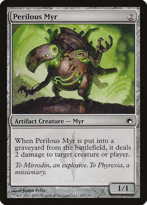 Perilous Myr from Scars of Mirrodin (Common)