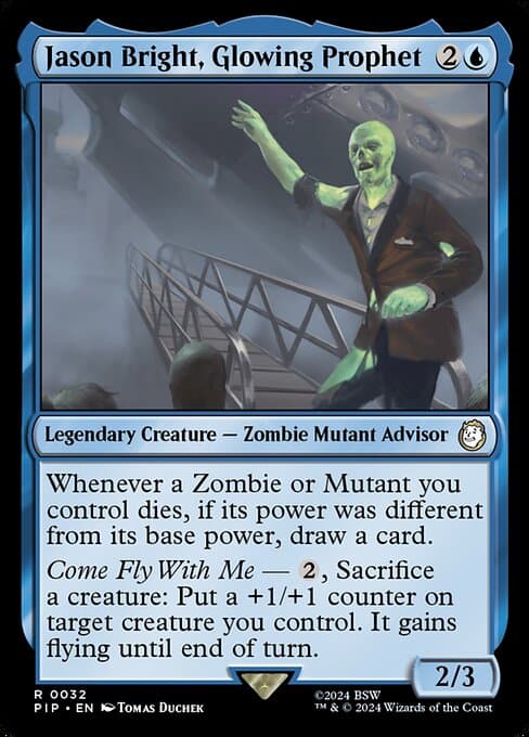 Jason Bright, Glowing Prophet (Rare)