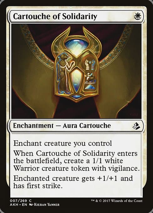 Cartouche of Solidarity from Amonkhet (Common)
