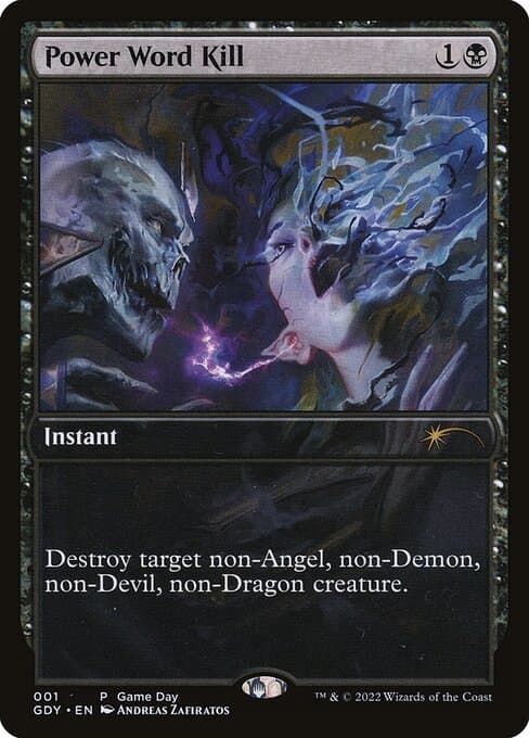 Power Word Kill from Game Day Promos (Rare)