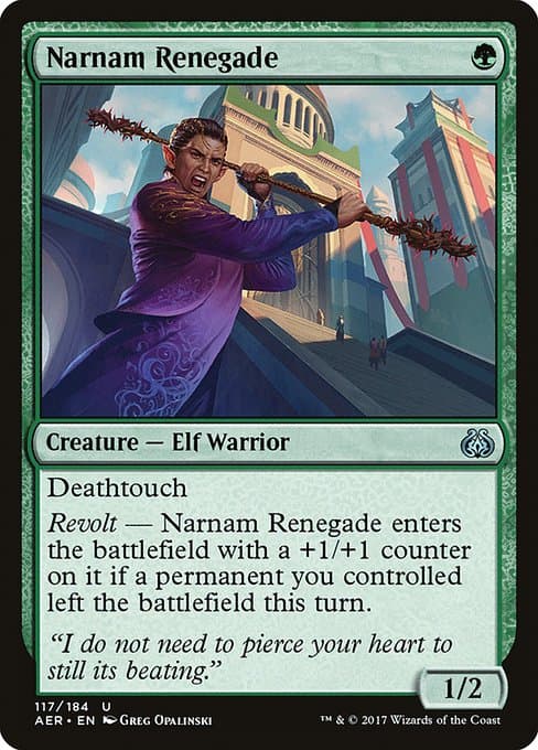 Narnam Renegade (Uncommon)