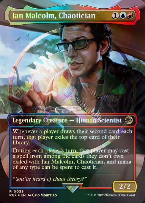 Ian Malcolm, Chaotician (Rare)