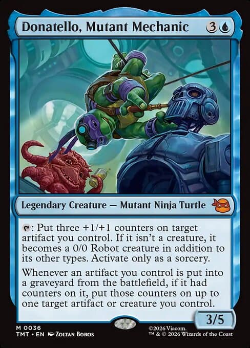 Donatello, Mutant Mechanic (Mythic)