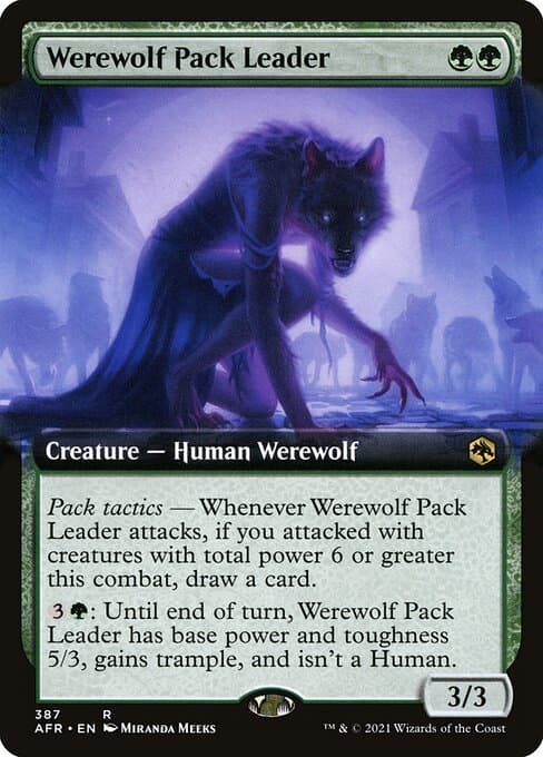 Werewolf Pack Leader from Adventures in the Forgotten Realms (Rare)