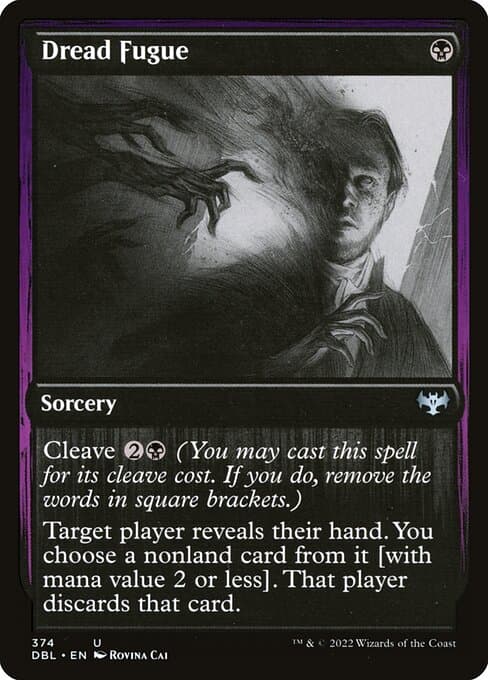 Dread Fugue from Innistrad: Double Feature (Uncommon)