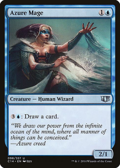Azure Mage from Commander 2014 (Uncommon)
