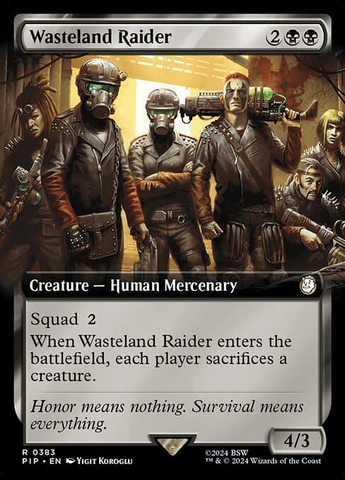 Wasteland Raider from Fallout (Rare)