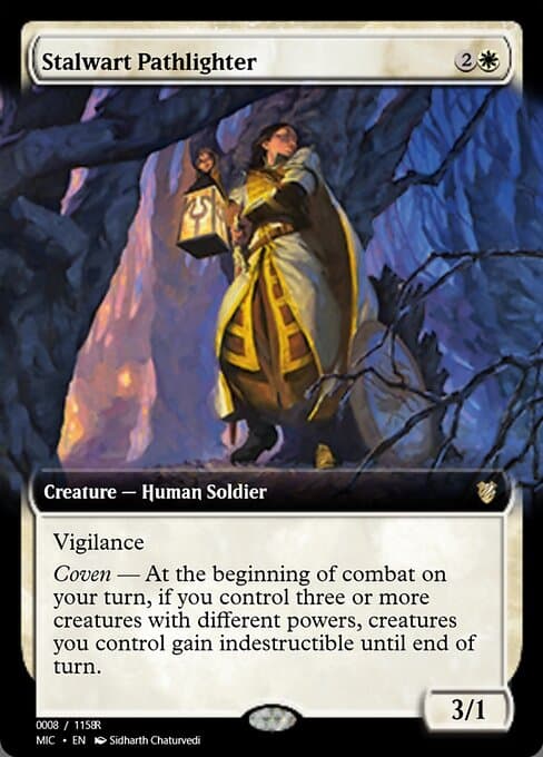 Stalwart Pathlighter from Magic Online Promos (Rare)