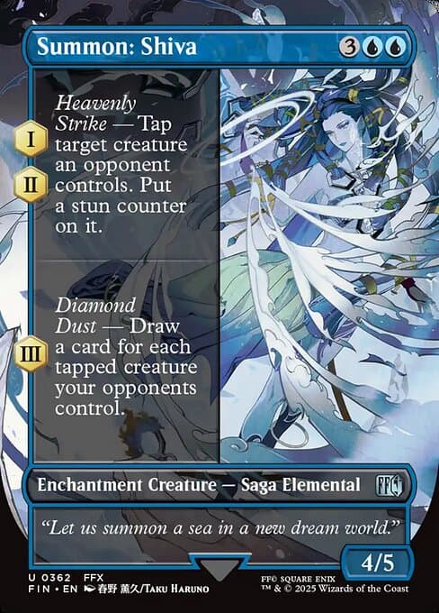 Summon: Shiva from Final Fantasy (Uncommon)