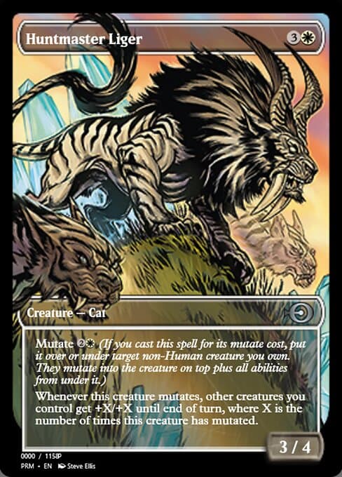 Huntmaster Liger from Magic Online Promos (Uncommon)