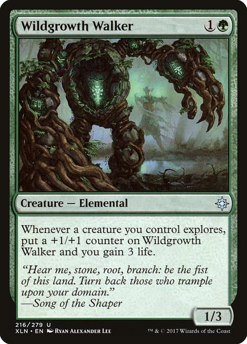 Wildgrowth Walker from Ixalan (Uncommon)