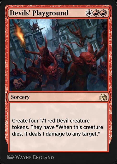 Devils' Playground from Shadows over Innistrad Remastered (Rare)