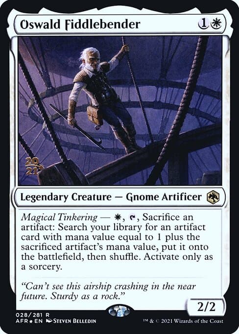 Oswald Fiddlebender from Adventures in the Forgotten Realms Promos (Rare)